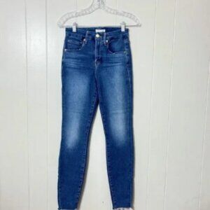 Good American Style GL941T Good Legs Jeans Blue Size 4/27 EUC